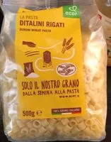 Mängden socker i Ditalini Rigati Trafilati Al Bronzo - Filiera