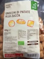 Mängden socker i Gnocchi di patate alla zucca