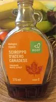 Mängden socker i Sciroppo d’acero canadese