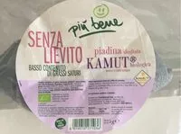 Mängden socker i Piadina kamut