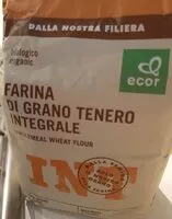 Mängden socker i Farina grano tenero integrale