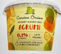 Mängden socker i Yogurt magro agli agrumi