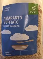 Mängden socker i Amaranto soffiato