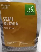 Mängden socker i Semi di chia