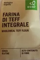 Mängden socker i Farina di Teff integrale