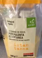 Mängden socker i Farina di mais biologica per polenta istantanea