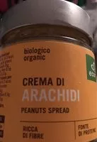 Mängden socker i Crema di arachidi