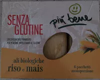 Mängden socker i Ali biologiche di riso e mais