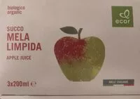 Mängden socker i Succo mela limpida