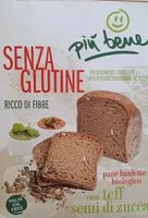 Mängden socker i pane bauletto con teff semi di zucca