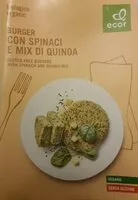 Mängden socker i Burger con spinaci e mix quinoia