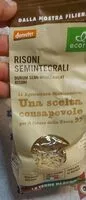 Mängden socker i Risoni semintegrali