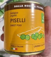 Mängden socker i Piselli