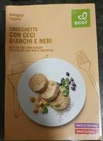Mängden socker i Crocchette con ceci bianchi e neri