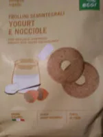 Mängden socker i Frollini semintegrali yogurt e nocciole