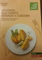 Mängden socker i Mini burger alle carote peperoni e curcuma