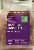 Mängden socker i Mandorle sgusciate
