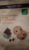 Mängden socker i Gocce di Cioccolato