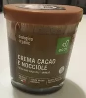 Mängden socker i Creme cacao et noisettes