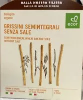 Mängden socker i Grissini Semintegrali senza sale