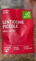 Mängden socker i Lenticchie piccole