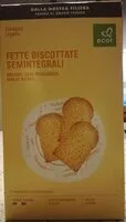 Mängden socker i Fette biscottate semintegrali