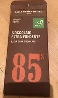 Mängden socker i Ciocolato extra fondente