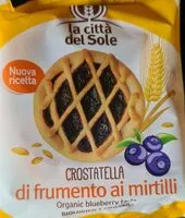 Mängden socker i Crostatine di frumento ai mirtilli