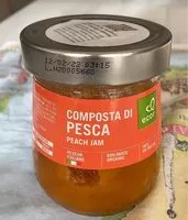 Mängden socker i Composta di pesca