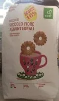 Mängden socker i Biscotti fiore semintegrale