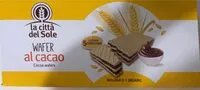 Mängden socker i Wafer al cacao