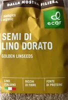 Mängden socker i Semi di lino dorati