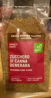 Mängden socker i Zucchero di Canna Demerara