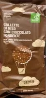 Mängden socker i Gallette di riso con cioccolato fondente