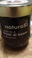 Mängden socker i Composta di frutti di bosco