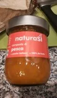 Mängden socker i Composta di pesca