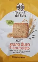 Mängden socker i Biscotti grano duro  e orzo tostato