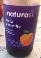 Mängden socker i Mela e mirtillo