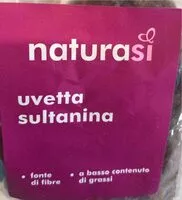 Mängden socker i Uvetta sultanina