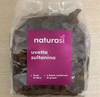 Mängden socker i Uvetta sultanina