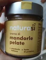 Mängden socker i Crema di mandorle pelate