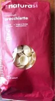 Mängden socker i Orecchiette