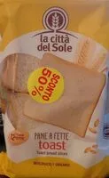Mängden socker i Pane a fette toast