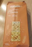 Mängden socker i Crackers semintegrali, salati in superficie