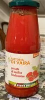 Mängden socker i Passata al basilico biodinamica