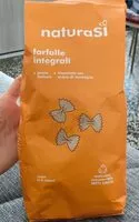 Mängden socker i Farfalle Integrali