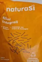 Mängden socker i Filini integrali