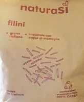 Mängden socker i Filini pasta