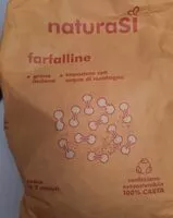 Mängden socker i Farfalline