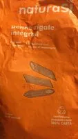 Mängden socker i pennette rigate integrali